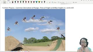 Celebrity Further Physics: Derivation of Max Range for Projectile Motion | Kinematics Wealth