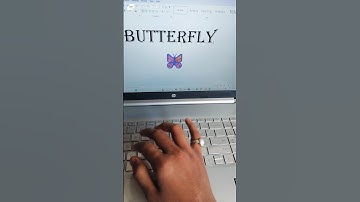 Butterfly 🦋 pic in ms word keyboard shortcut |How todraw Butterfly 🦋 pic in ms word