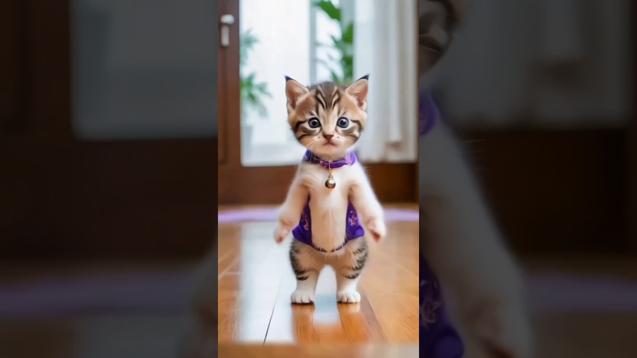 Dancing cat video 🤣 