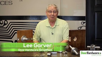 Cylindrical & Tubular Lock Basics | Door Hardware Simplified