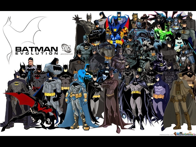 All Batman Suits and Armors - YouTube