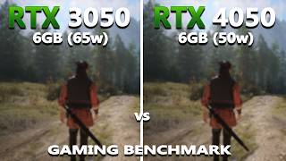 RTX 3050 65W vs RTX 4050 50W – ASUS TUF F16 vs HP Victus Gaming Benchmark | 10 AAA Games