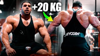 GANA 20 KILOS DE MUSCULO EN 2 AÑOS - DEREK LUNSFORD ENTRENO BRUTAL DE ESPALDA - Victor Valdivia