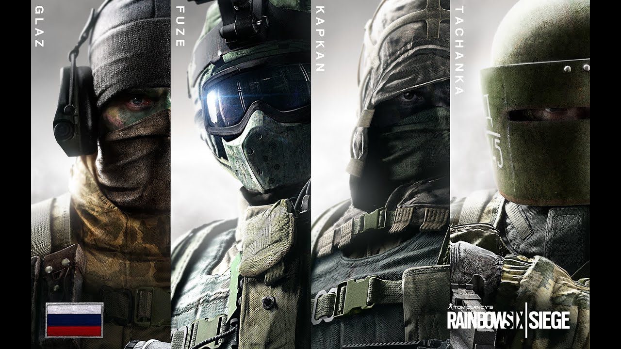 Tom Clancy's Rainbow Six Siege: All Russian Spetnaz Operator Videos