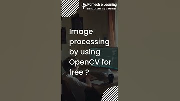 open cv || Computer vision || Artificial intelligence | Machine Learning | Python | Pantechelearning