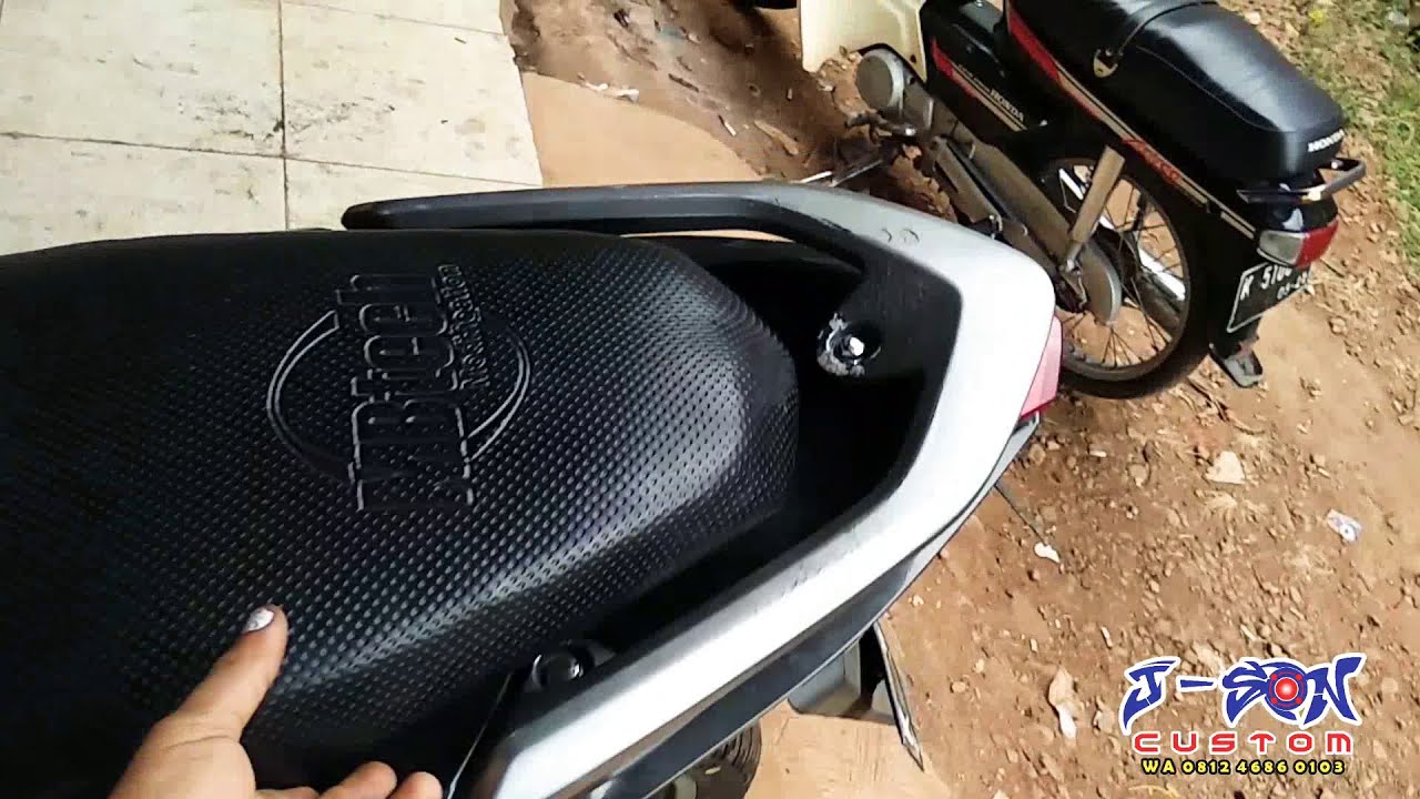 Tutorial memperbaiki jok motor sulit ditutup 
