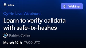 Learn to verify calldata with safe-tx-hashes from Cyfrin