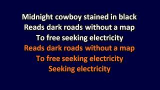Captain Beefheart & His Magic Band - Electricity - Karaoke Instrumental Lyrics - ObsKure