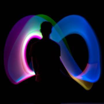 White Lightning Stick - 4th of July Light Toy