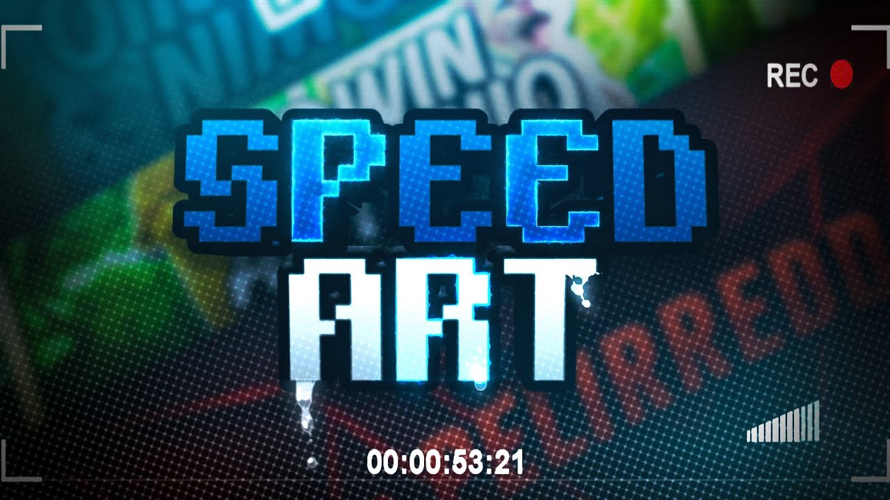 Haciendo diseños para streamers en TWITCH, Speed Art, Header y banner