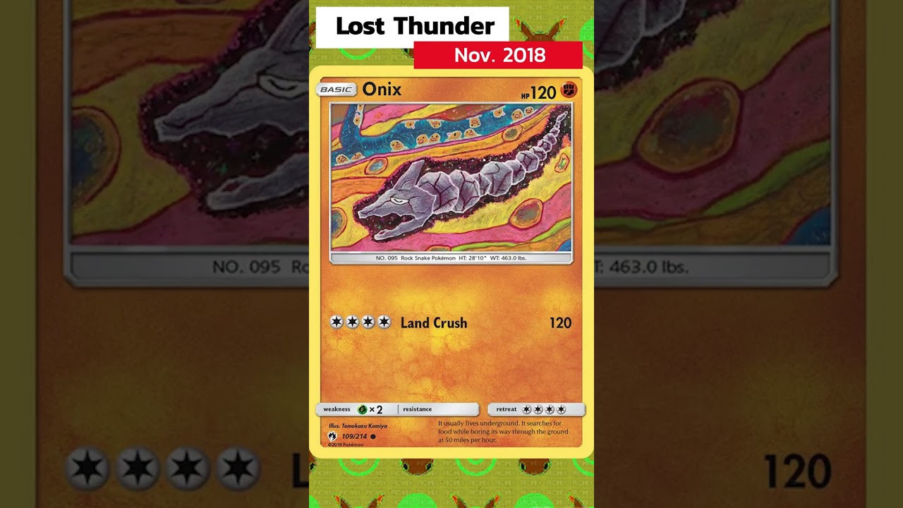 EVERY ONIX CARD IN 60 SECONDS | POKEDEXWIKI