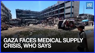 Details WHO Warns Gaza Out of Critical Supplies as Rare Syndrome Cases Surge | Dawn News English News