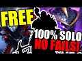 Free champ solos hardmode spider and icegolem 100 success