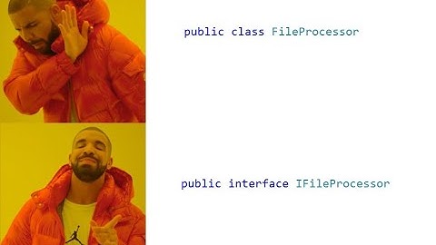 Dependency inversion principle in C# and .NET