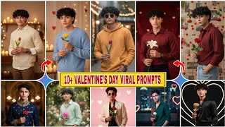 10+ VALENTINE’S DAYS Photo Editing with Gemini AI | VALENTINE'S DAY Photo 2026 - Mayank Editz 🔥 screenshot 2