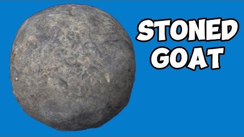 Goat Simulator - Buck To School - Stoned Goat