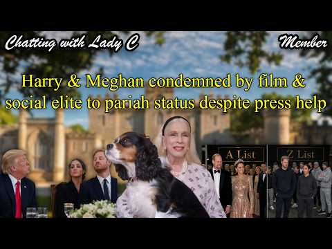 Harry & Meghan condemned by film & social elite to pariah status despite press help