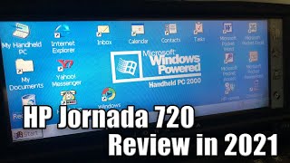 HP Jornada 720 in 2021 - a quick review screenshot 2