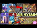 New AIR HYBRID Attack Explained! Easy &amp; Insane TH13 Super Minion + Dragon War Attack | Clash of Clan