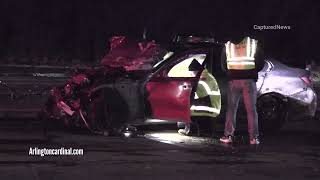 Crash investigation Lake Cook Rd and Bloomington Ave Arlington Heights