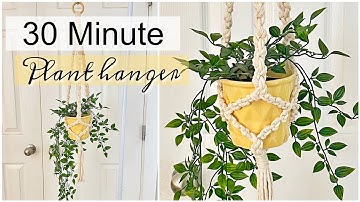 DIY Macrame Plant Hanger