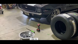 HOW TO CHANGE RADIAL TIRES ON DOUBLE BEEDLOCK WHEELS , GBODY  MUSTANGS DONKS ALL THE SAME PROCESS **