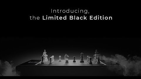 Introducing, a Square Off - Limited Black Edition.