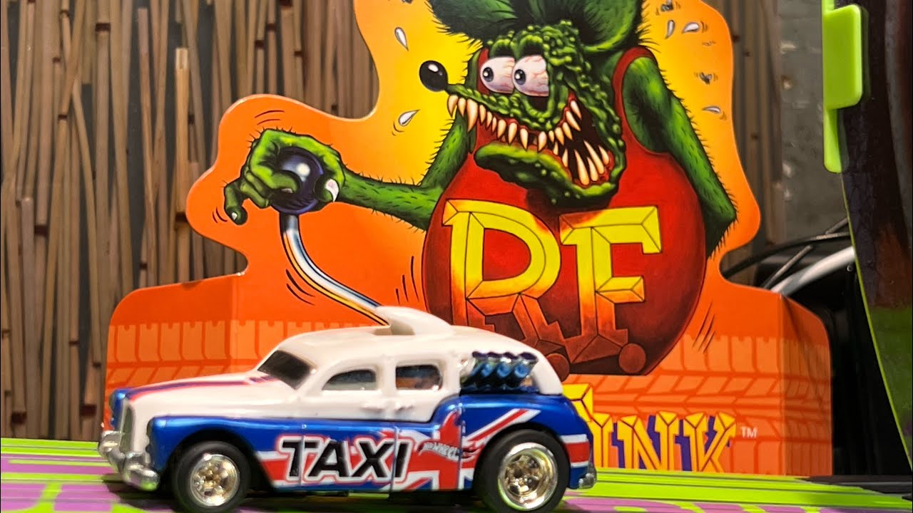 SOLD! Custom Hot Wheels British Taxi Gasser on CalefNoise eBay