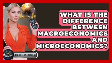 What Is The Difference Between Macroeconomics And Microeconomics? - Macroecon Experts