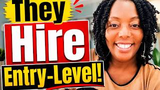 Entry-Level Work From Home Jobs | Companies Hiring Beginners
