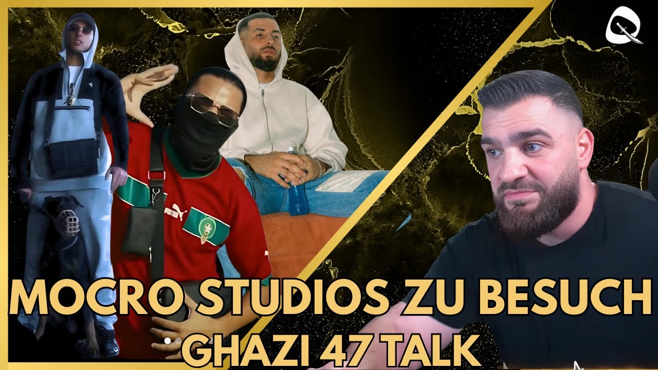 TALK MIT  MOCRO STUDIO  PT.1❗️ | GHAZI47 HIGHLIGHT