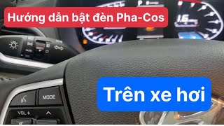 Hướng Dẫn Bật Đèn Pha - Cos Trên Xe Hơi - Hyundai Accent 2022 - Youtube