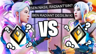 Birbirlerini RADİANT sanan 2 ELMAS vs atıyor! | Valorant