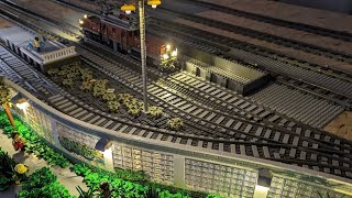 LEGO® Train Station with 8 Tracks - It goes on!