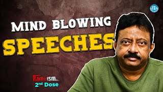 RGV Mind Blowing Speeches | RGV | Ram Gopal Varma | Ramuism