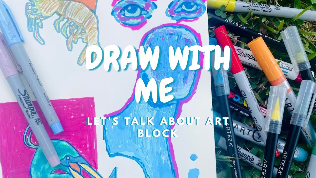 Let's Talk About Art Block - Inspirational Draw With Me - YouTube