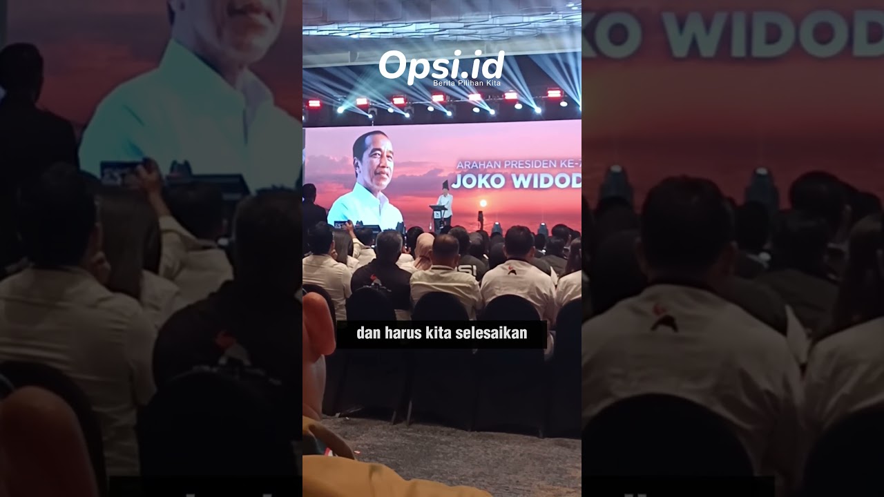 Jokowi di Rakernas PSI 2026: Target PSI Besar, “Mesinnya” Juga Harus Besar 