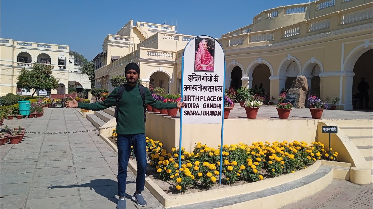 Anand Bhavan Prayagraj Complete Tour | History of Nehru Family House | Informative Vlog.