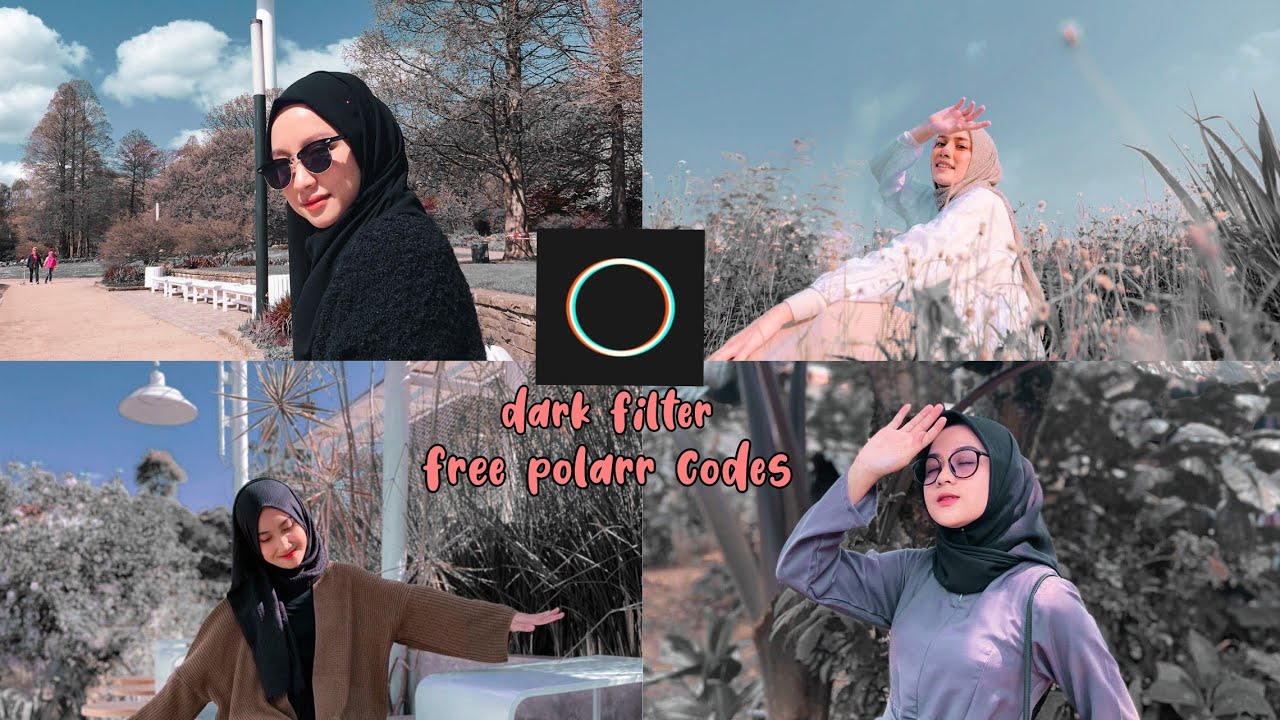 DARK FILTER🖤POLAR WITH QR QODE✨