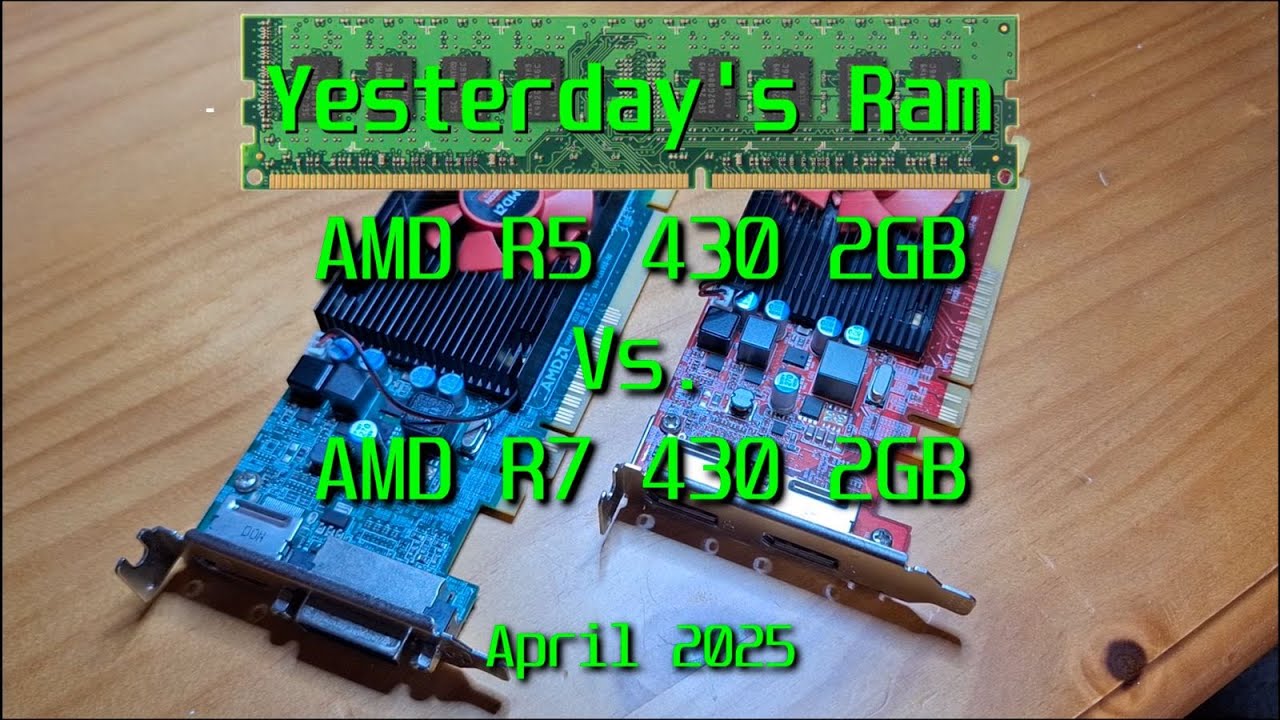 Amd Radeon R3 430 AMD R5 430 2GB GDDR5 Vs AMD R7 430 2GB GDDR5 - YouTube