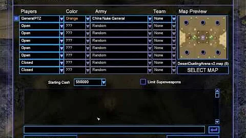 Generals Network Tutorial