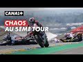 Quadruple chute de bagnaia viales marini et marquez  grand prix de france  motogp