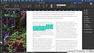 ✍️ Applying Basic Text Formatting in Adobe InDesign 2024 | Essential Training Wealth