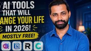 Top 5 AI Tools of 2026 jo Aapki Life Easy Kar Denge! (Free + Paid)