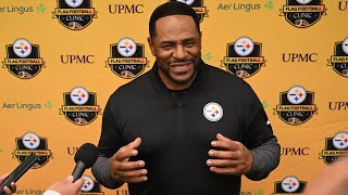 Jerome Bettis on returning to Ireland, the Rooneys' legacy (Sept. 25) | Pittsburgh Steelers