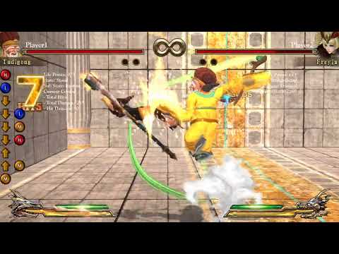 Fight of Gods : Tudigong anywhere 755dmg 1bar bnb combo