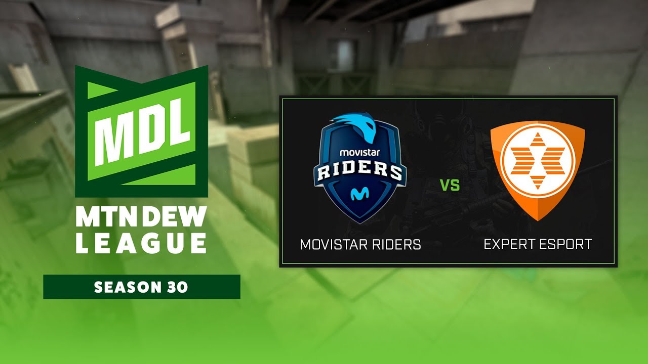 CSGO - Movistar Riders vs expert eSports - Mountain Dew League S30 electronics