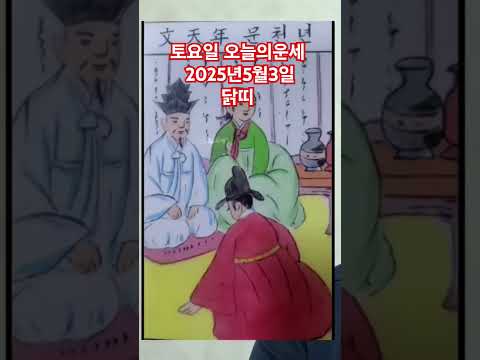 닭띠 오늘의운세 2025년5월3일 운세 #운세 #오늘의운세 #<strong>닭띠운세</strong>