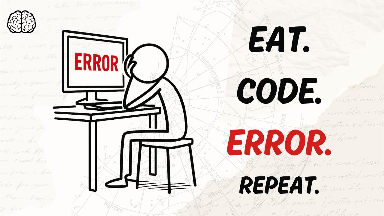 A Coder’s Day — The Loop Every Programmer Lives In 💻 - YouTube