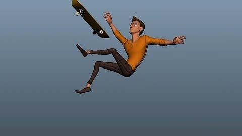 Skateboard Fail Animation - UPDATED - Spline Pass 7/12/06